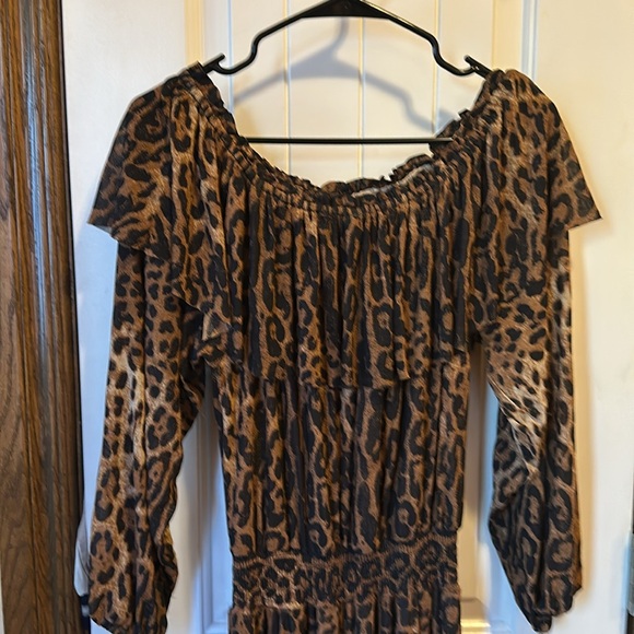 Leopard Maxi Dress - Picture 2 of 3